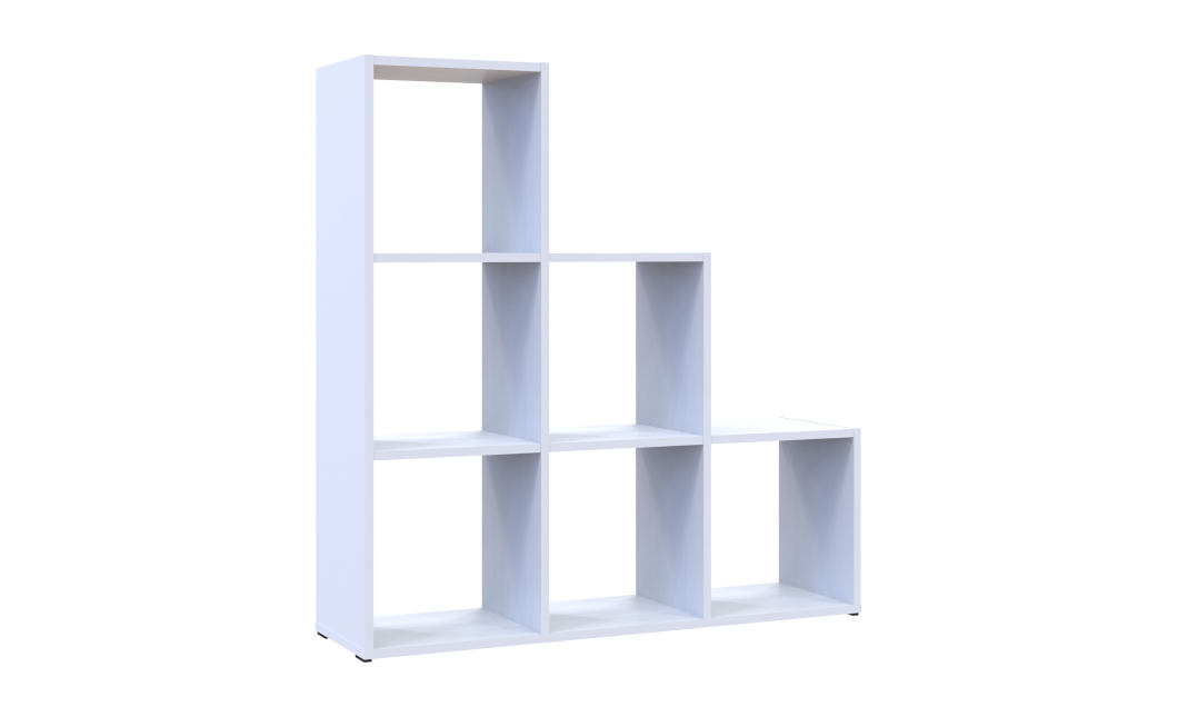 Polcrendszer Doros Step 3x3 Fehér nyitott 102.6х28.8х106.1 (41516161)