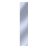 Nyílóajtós gardróbszekrény Doros Gelár Sonoma tölgy Tükör 39x49,5x203,4 (44900243)