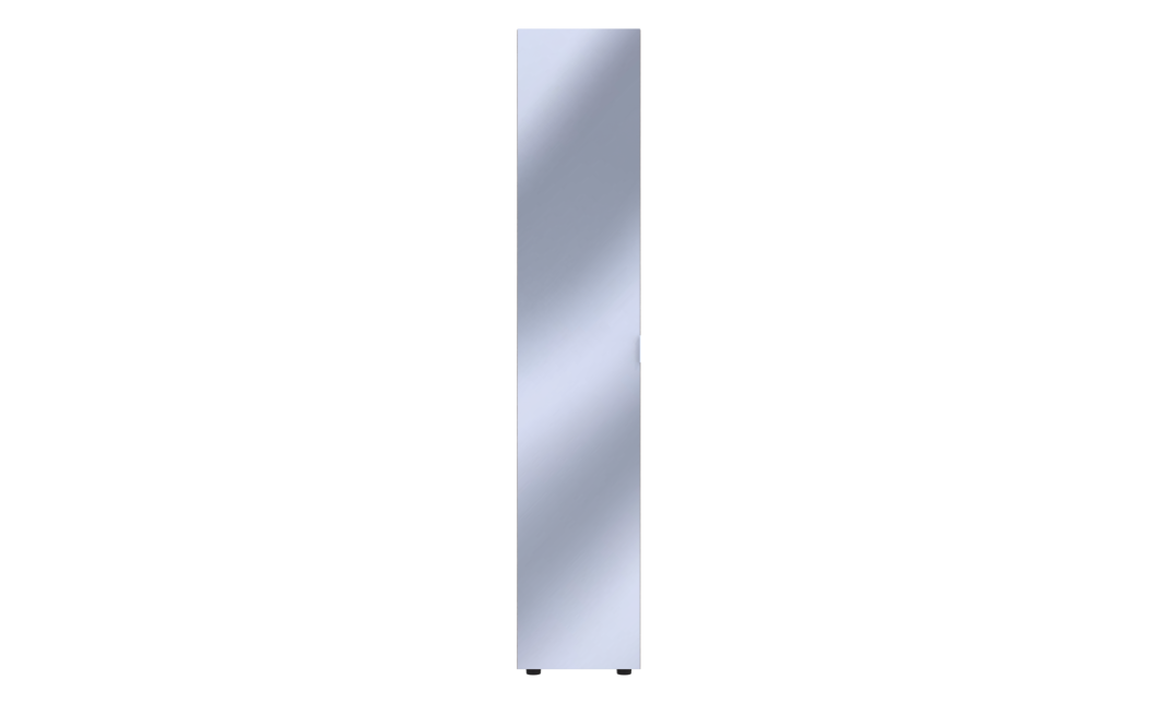 Nyílóajtós gardróbszekrény Doros Gelár Sonoma tölgy Tükör 39x49,5x203,4 (44900243)