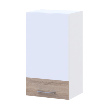 Leia Konyha Doros M72_SZ40 keskeny felső elem bútorlap Fehér/Sonoma tölgy bútorlap 40x31.6x72 (81359337.2)