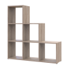 Polcrendszer Doros Step 3x3 Sonoma tölgy nyitott 102.6х28.8х106.1 (41516160)