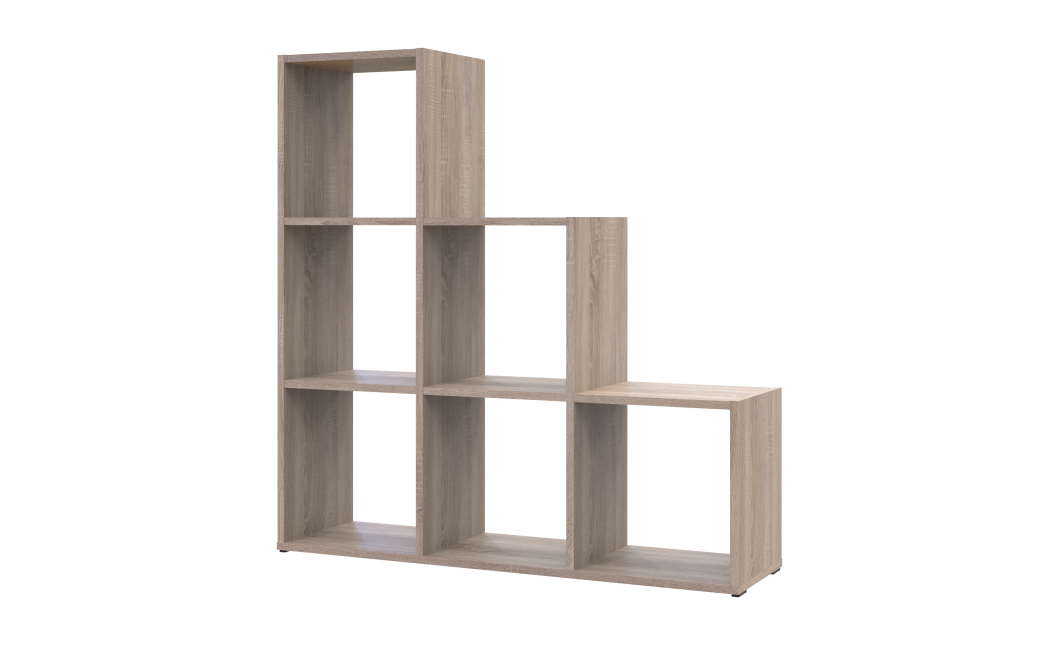 Polcrendszer Doros Step 3x3 Sonoma tölgy nyitott 102.6х28.8х106.1 (41516160)
