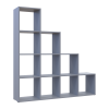 Polcrendszer Doros Step 4x4 Szürke nyitott 136.2х28.8х140.7 (41516179)