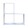 Polcrendszer Doros Step 2x2 Fehér nyitott 69х28.8х71.4 (41516156)