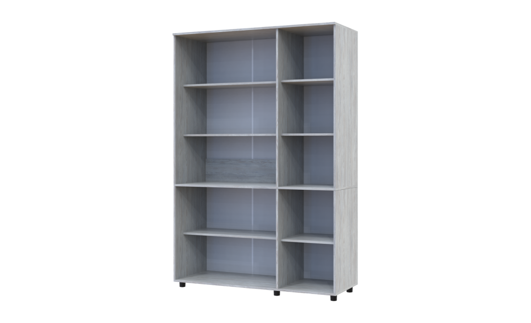 Nyílóajtós gardrobszekrény Doros Thorn Natti Lúcc 3 ajtó polcokkal 135x51,6x200 (44900480)