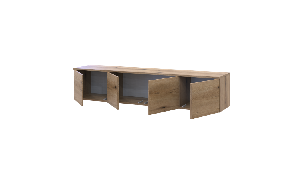 TV-állvány Doros Levia Ewok tölgy 4 ajtó 160х35х33 (41516094)