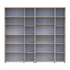 Gardróbszekrény polcokkal és felsőszekrénnyel Doros Kasper Kasmír 3+3 ajtó 270x48x245 (42005576)
