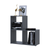 Polcrendszer Doros Step 2x2 Grafit nyitott 69х28.8х71.4 (41516157)