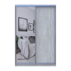 Tolóajtós gardróbszekrény Doros City light Natti Lúc 1 bútorlap / 1 tükör 150x60x225 (80736510)