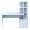 Felépítményes számítógépasztal Doros T7 Fehér 136x55x138 (81373482)