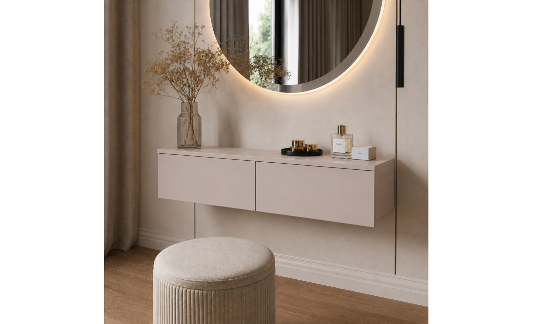 Smink asztal Doros Levia Kasmír 2F 100х32х22 (41516086)