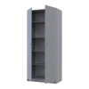 Ruhapolc Doros Promo Szürke 3db. 86.7х35х1.6 (80737769)