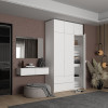 Smink asztal Doros Levia Fehér 2F 100х32х22 (41516092)