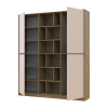 Nyílóajtós gardróbszekrény Doros Morgan Artizán tölgy/Kasmír Bútorlap 180х40х210 (44900408)
