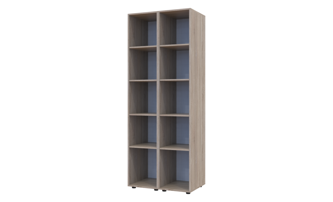 Gardróbszekrény szett Doros Gelár Sonoma 2 Tükör 78x49,5x203,4 (42002165)