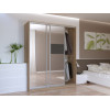 Tolóajtós gardróbszekrény Doros City light Sonoma tölgy 3 tükör 180х60х225 (42002057)