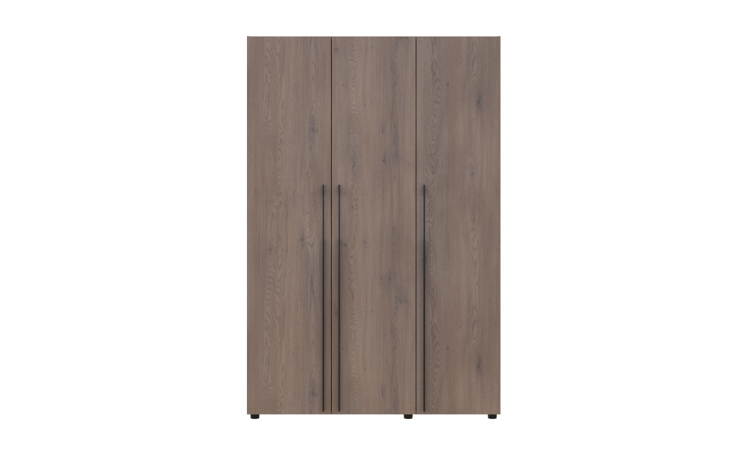 Gardróbszekrény Doros Kasper Cremona Cannolo 3 ajtó 135x48x204 (44900550)