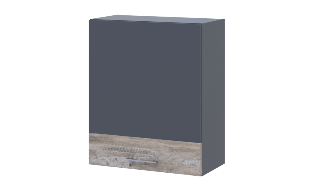 Leia Konyha Doros M72_SZ60 felső elem balos Grafitszürke/Klondike bútorlap 60x31.6x72 (80359569.1)