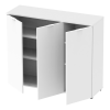 Komód Doros Ron 6 3 bútorlap Fehér 120x38x100 (41515999)