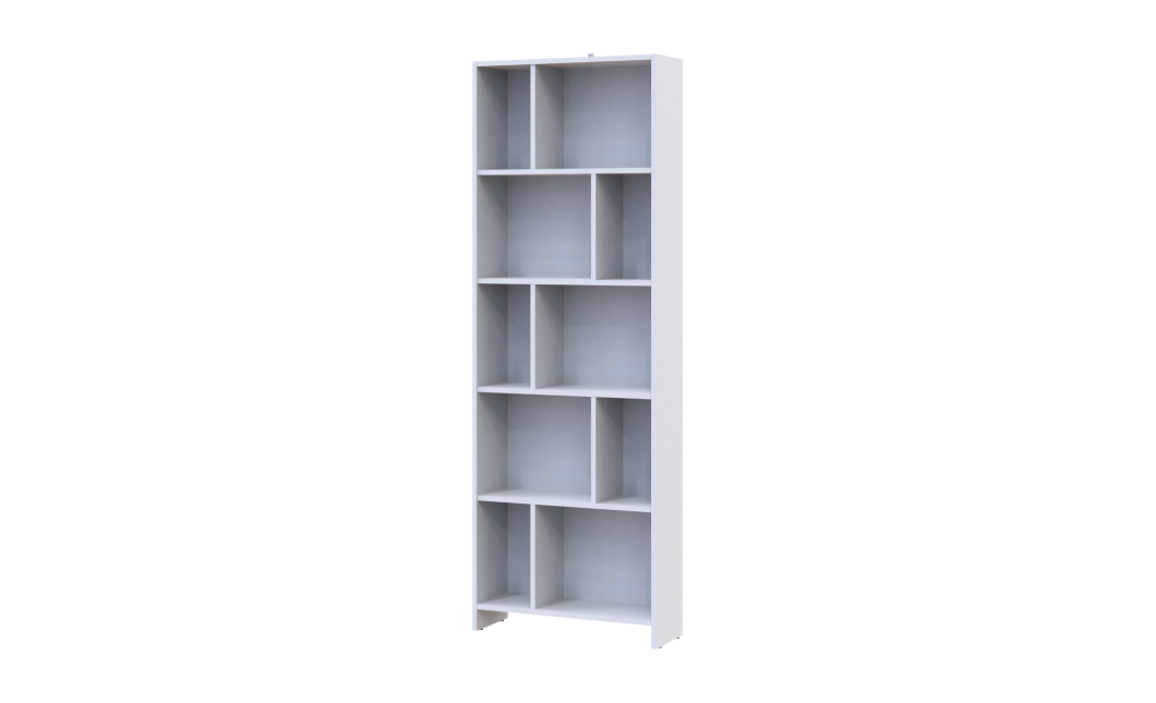 Polcrendszer Doros Student Fehér 63×22×180 (41516260)