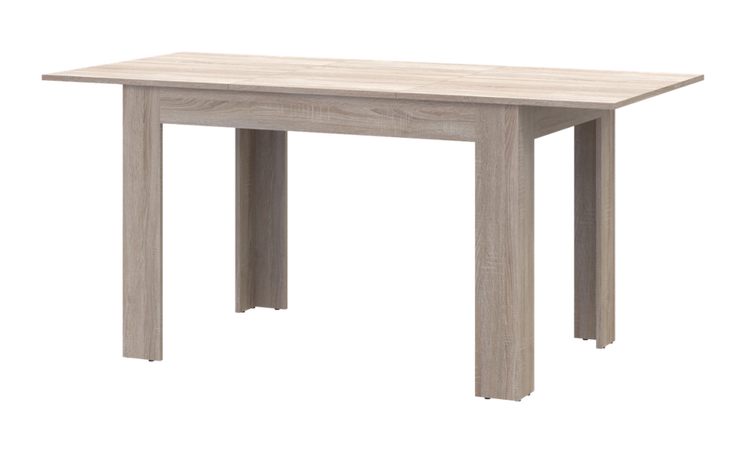 Doros Flint asztal Sonoma tölgy 120/170x80x78 (41510129)