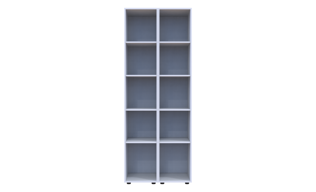 Gardróbszekrény szett Doros Gelár Fehér 2 Tükör 78x49.5x203.4 (42002163)