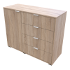 Komód Doros GС1 Sonoma tölgy 100x40x81.7 (41510077)