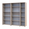 Gardróbszekrény polcokkal Doros Kasper Kasmír 2+3 ajtó 225x48x204 (42005546)