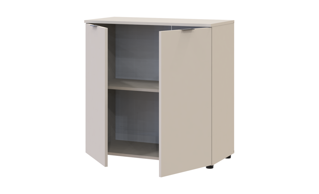 Komód Doros Ron 3 2 bútorlap kasmír 80x38x81 (41516045)