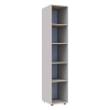 Nyílóajtós gardróbszekrény Doros Gelár kasmír Tükör 39x49,5x203,4 (80737635)