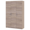 Nyílóajtós gardróbszekrény Doros Promo Sonoma tölgy 3 bútorlap 135x48x204 (80737072)