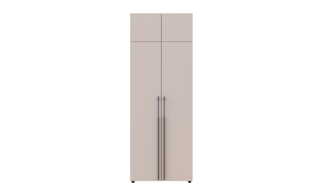 Gardróbszekrény felsőszekrénnyel Doros Kasper Kasmír 2 ajtó 90x48x245 (42005518)