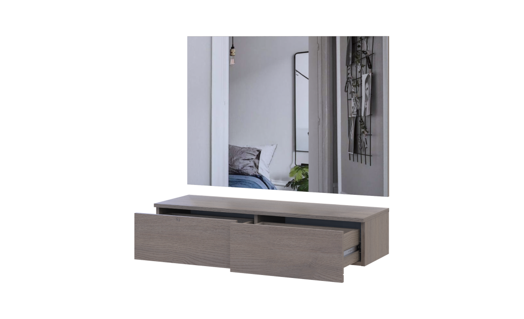 Bútorszett Doros Levia + Tükör Canollo 100х32х100 (42005238)