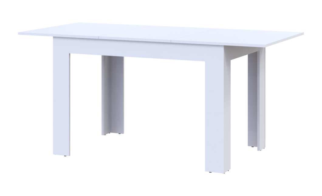 Doros Flint asztal Fehér 120/170x80x78 (41510128)