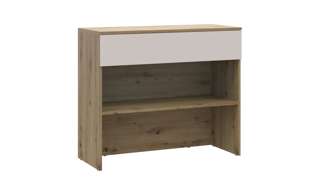 Cipősszekrény Doros Szplit Artizán tölgy /kasmír bútorlap 940x39x80 (41901270)