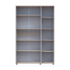 Gardróbszekrény polcokkal Doros Kasper Kasmír 3 ajtó 135x48x204 (42005559)