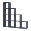 Polcrendszer Doros Step 4x4 Grafit nyitott 136.2х28.8х140.7 (41516167)