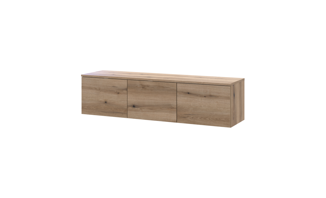TV-állvány Doros Levia Ewoke Tölgy 3 ajtó 130х35х33 (41516290)