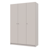 Nyílóajtós gardróbszekrény Doros Promo kasmír 3 bútorlap 135x48x204 (80737669)