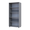 Nyílóajtós gardrobszekrény Doros Thorn Szürke 2 ajtó polcokkal 90x51,6x200 (44900440)