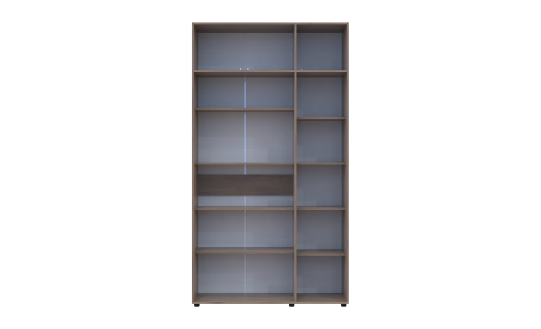 Gardróbszekrény polcokkal és felsőszekrénnyel Doros Kasper Cremona Cannolo 3 ajtó 135x48x245 (42005565)