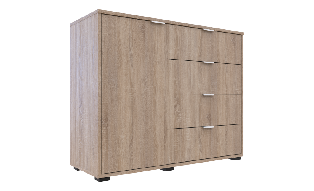 Komód Doros GС1 Sonoma tölgy 100x40x81.7 (41510077)