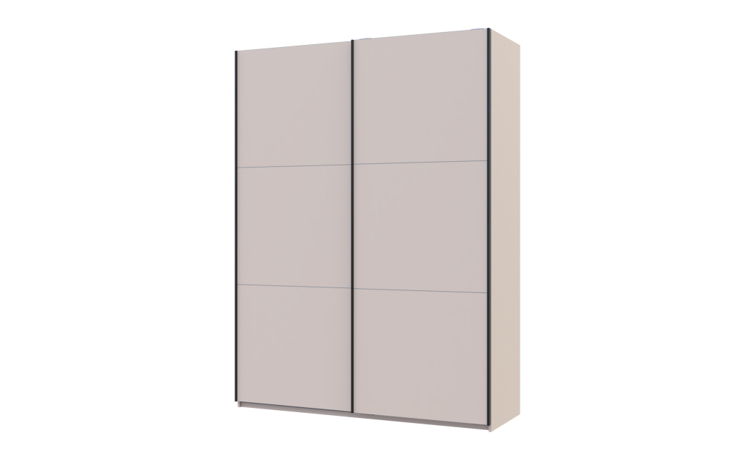 Tolóajtós gardróbszekrény Doros G-Caiser Kasmír 2 bútorlap / 3 rész 180x60x240 (42005320)