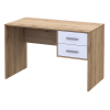 Számítógépasztal Doros T2 Ewok tölgy / Fehér 120x60x75 (81339331)