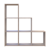 Polcrendszer Doros Step 3x3 Sonoma tölgy nyitott 102.6х28.8х106.1 (41516160)