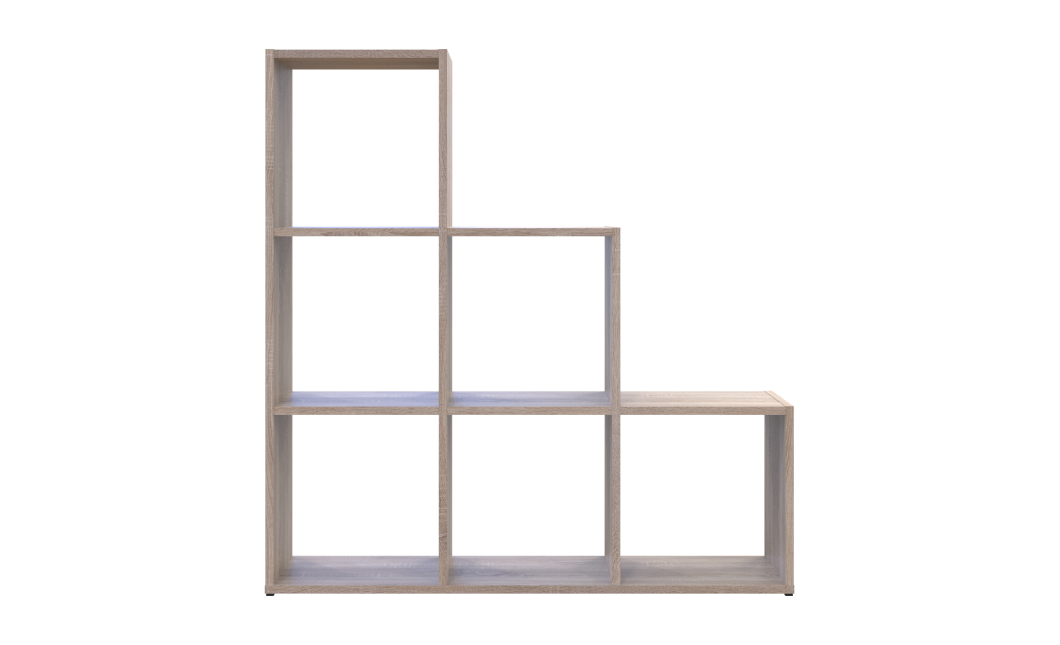 Polcrendszer Doros Step 3x3 Sonoma tölgy nyitott 102.6х28.8х106.1 (41516160)