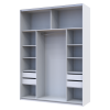 Fiókblock a Gardróbszekrény Doros G-Caiser Fehér 44,8x42x33,6 (80736208)