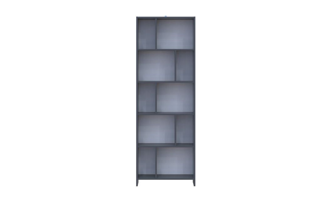 Polcrendszer Doros Student Grafit 63×22×180 (41516261)