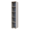 Nyílóajtós gardróbszekrény Doros Gelár kasmír Tükör 39x49,5x203,4 (80737635)