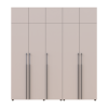 Gardróbszekrény fiókokkal, polcokkal és felsőszekrénnyel Doros Kasper Kasmír 2+3 ajtó 225x48x245 (42005556)